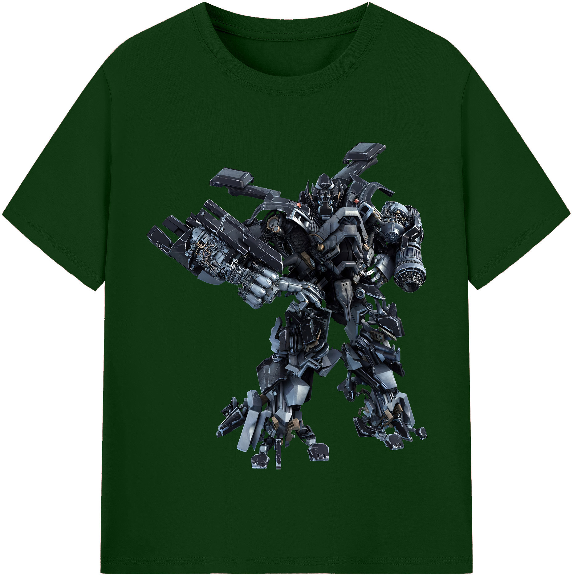（画像用） Transformers トランスフォーマー 綿100％半袖Tシャツ（フロントプリント）